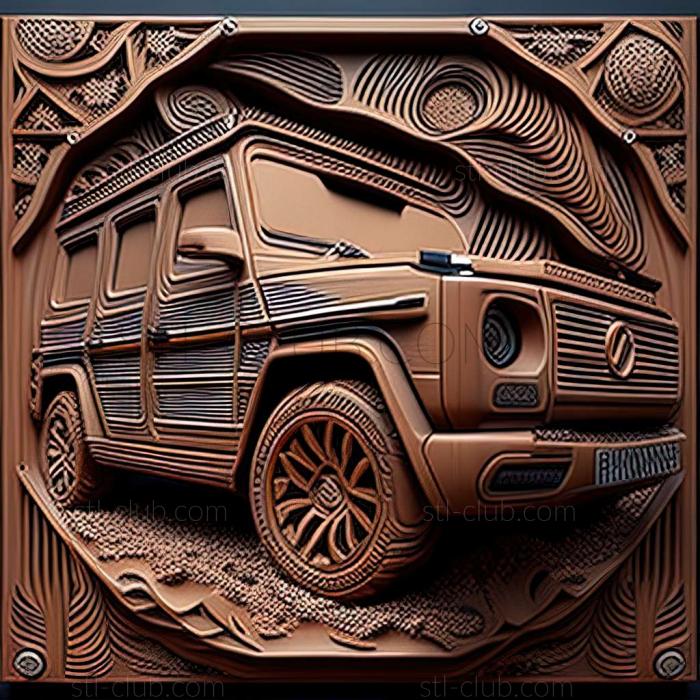 3D мадэль Mercedes Benz G (STL)